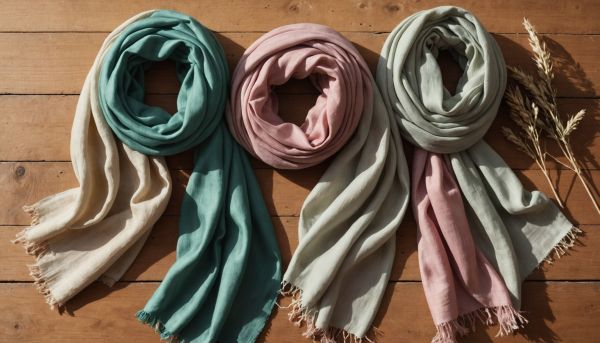 Foulards en soie bio
