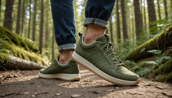 Marcher léger avec des baskets éco-conçues